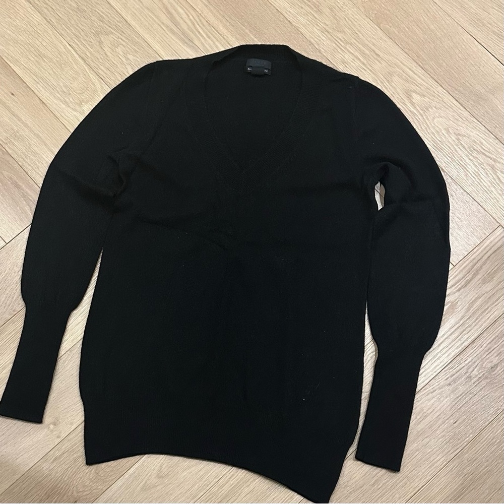 J.Crew Italian Cashmere V-Neck Sweater - No Size Listing